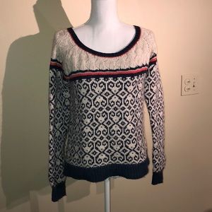 Patterned Knit Sweater from American Eagle